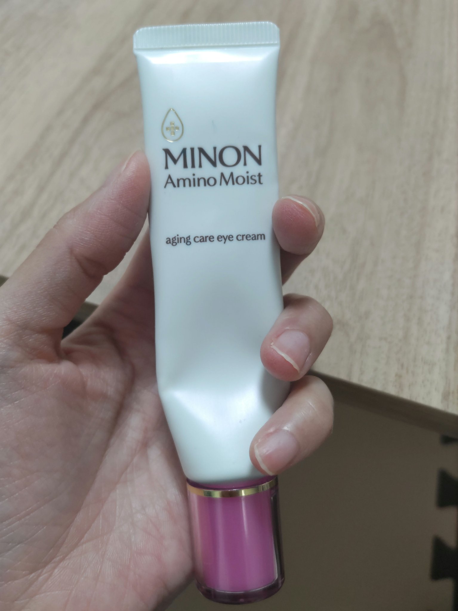 ミノン アミノモイスト エイジングケア アイクリーム/ミノン/アイケア・アイクリームを使ったクチコミ（1枚目）