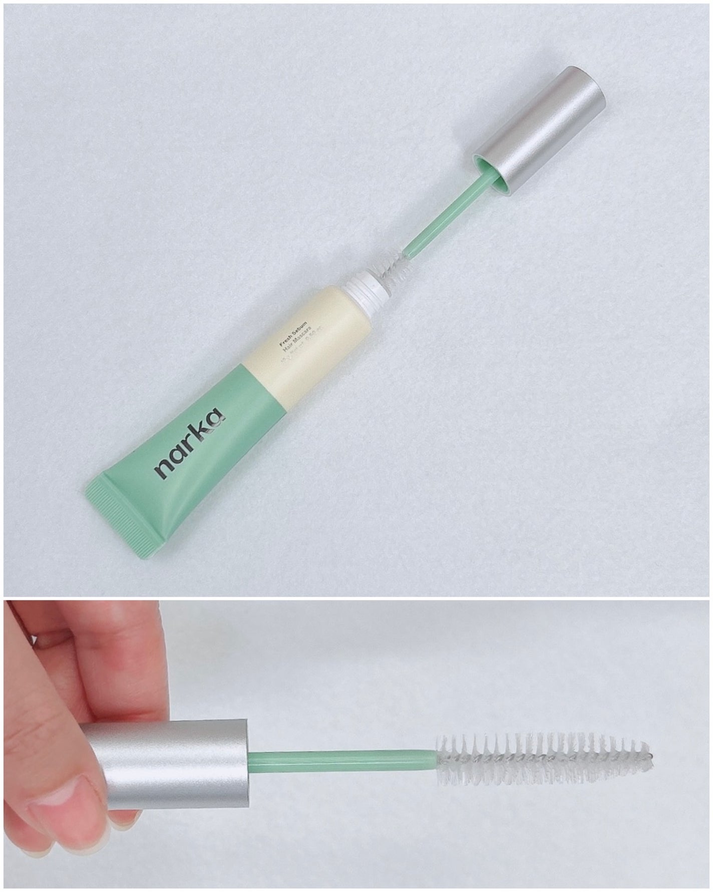 フレッシュセバムヘアマスカラ/narka/その他スタイリングを使ったクチコミ(3枚目)