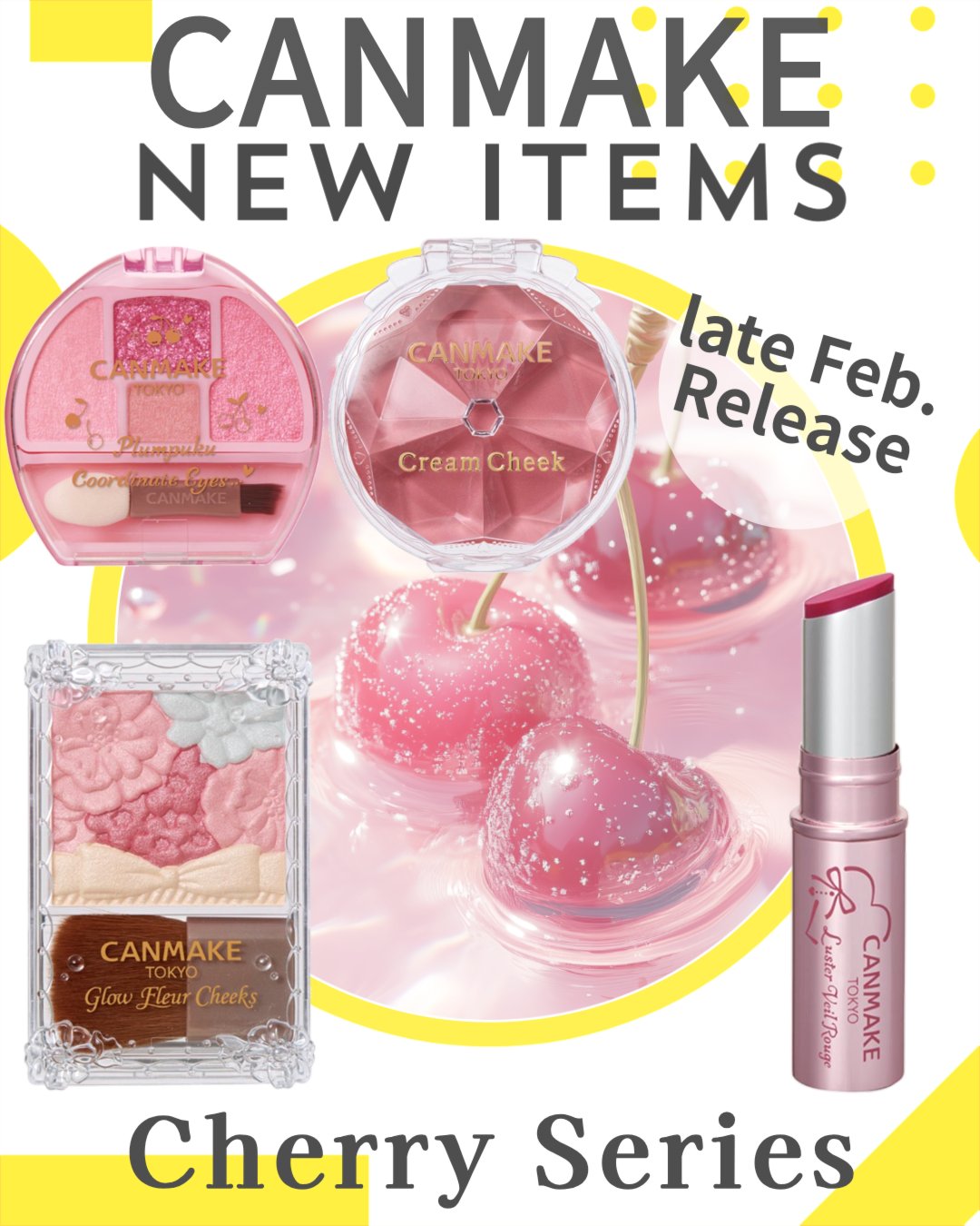 グロウフルールチークス/キャンメイク/パウダーチークを使ったクチコミ（1枚目）