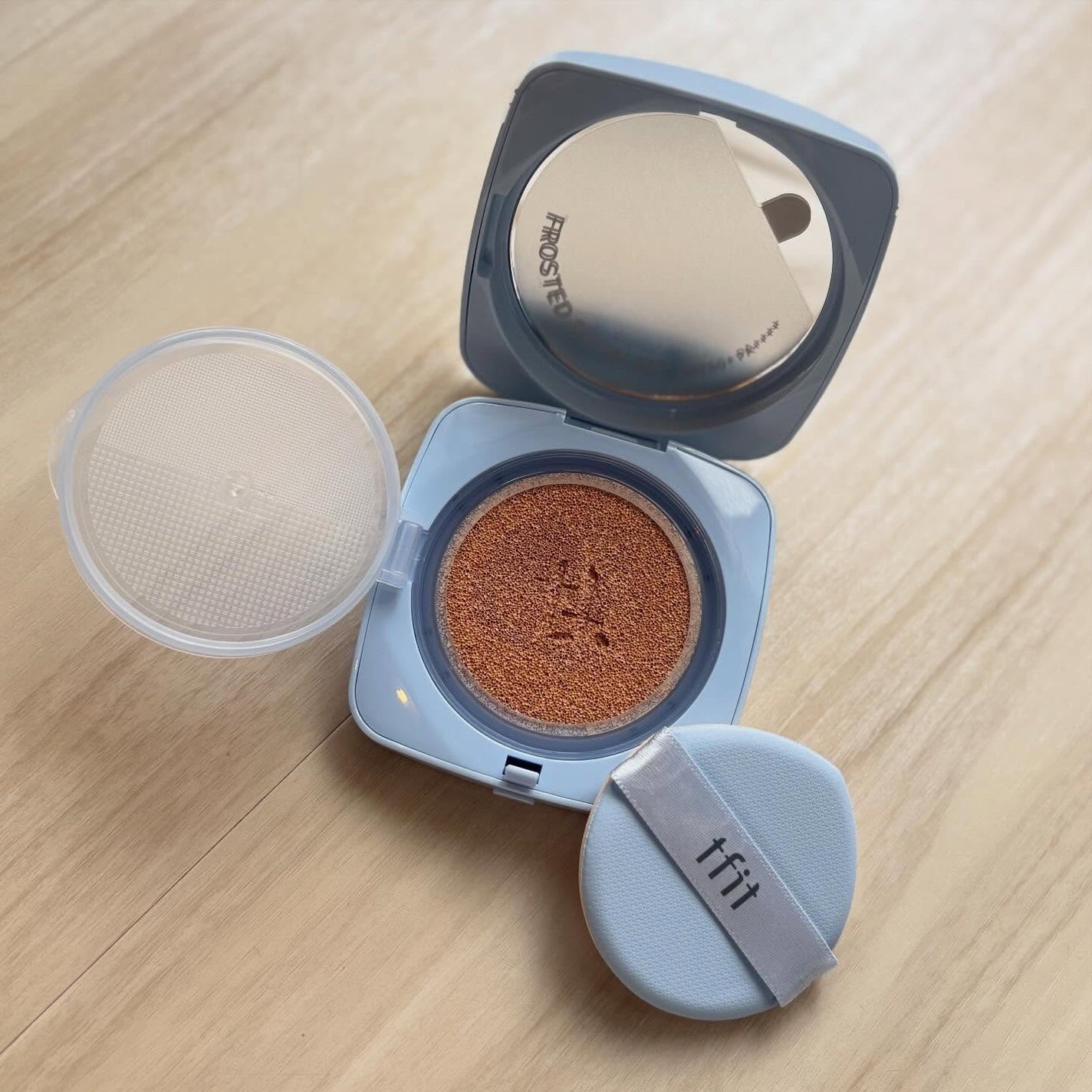 アイシーフィットカバークッションEX/TFIT/クッションファンデーションを使ったクチコミ(2枚目)