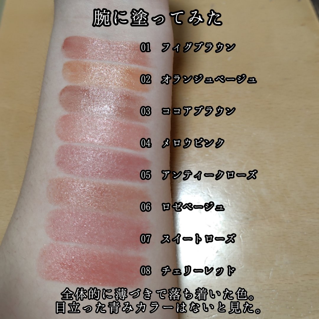 リップカラーシールド/CEZANNE/口紅を使ったクチコミ（2枚目）