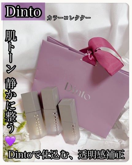 ライトベールカラーコレクター/Dinto/化粧下地を使ったクチコミ(1枚目)