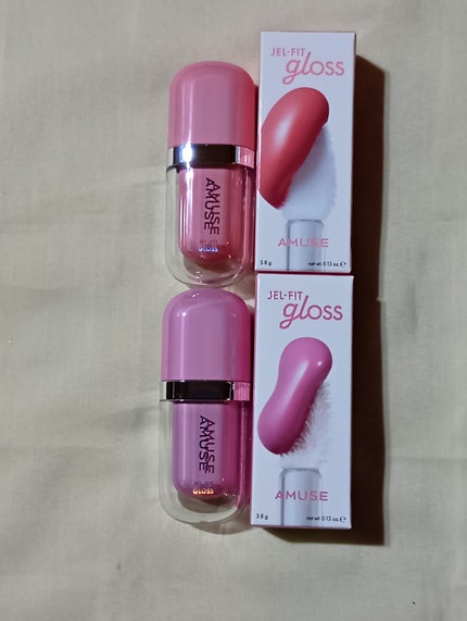ジェルフィットグロス/AMUSE/リップグロスを使ったクチコミ(1枚目)