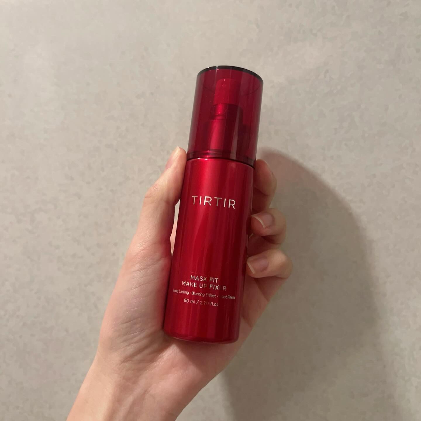 マスクフィット メイクアップフィクサー/TIRTIR(ティルティル)/フィックスミストを使ったクチコミ（1枚目）