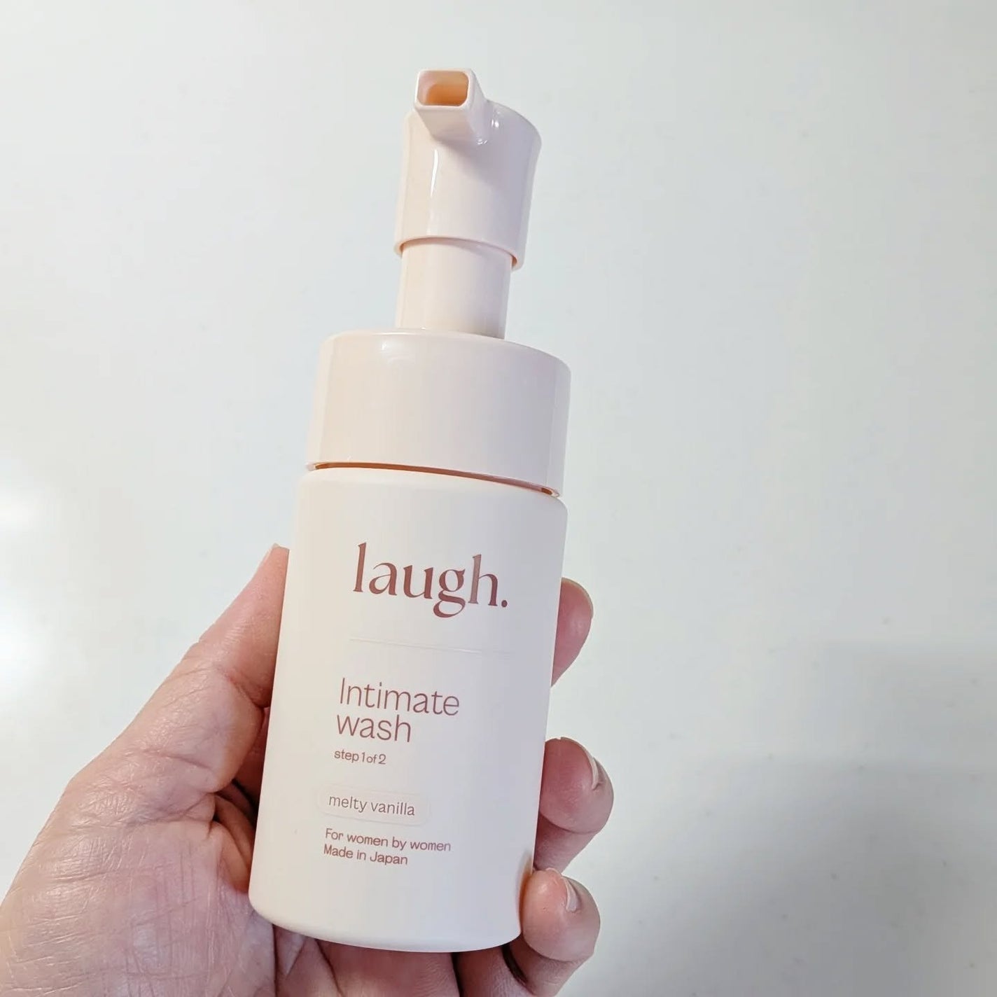 インティメイトウォッシュ メルティバニラ/laugh./デリケートゾーンケアを使ったクチコミ(2枚目)