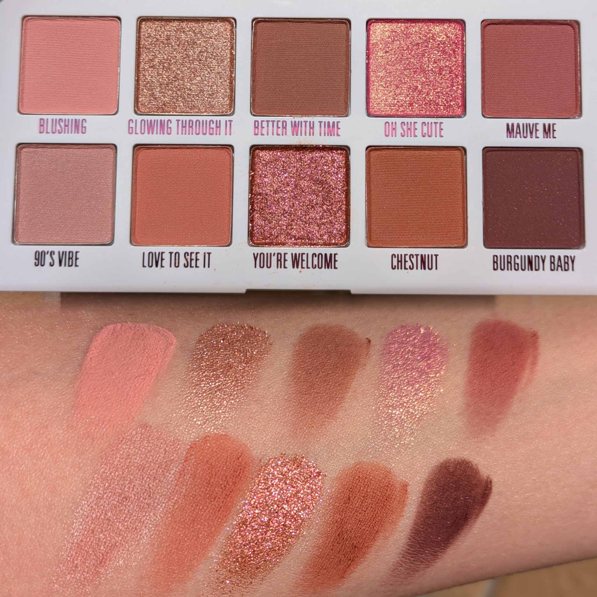 the mauve palette /Kylie Cosmetics/アイシャドウパレットを使ったクチコミ（2枚目）