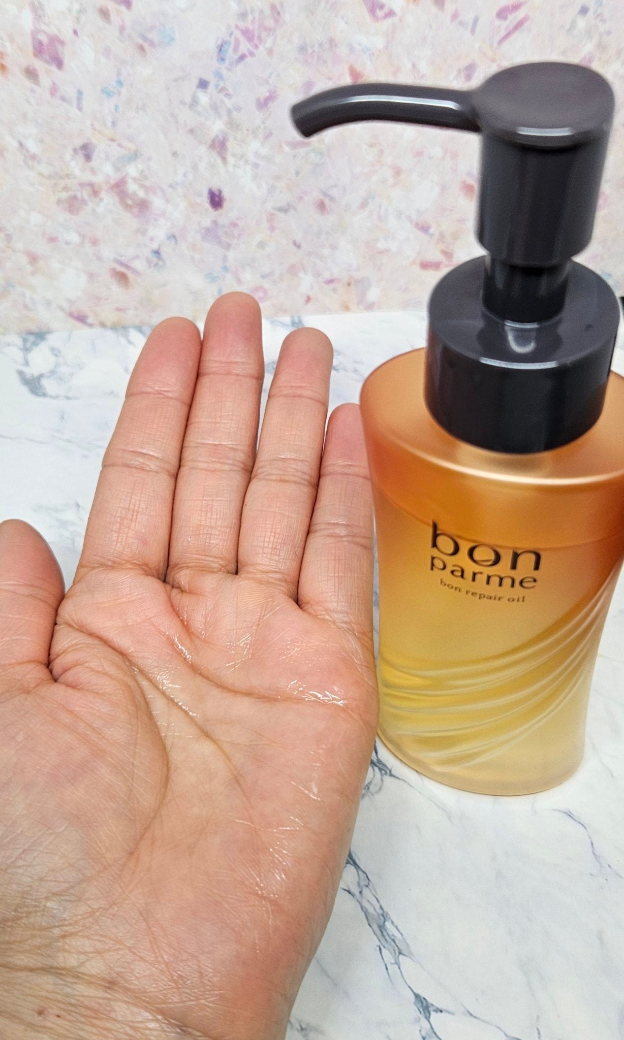 ボンリペア オイル/bonparme/ヘアオイルを使ったクチコミ(5枚目)