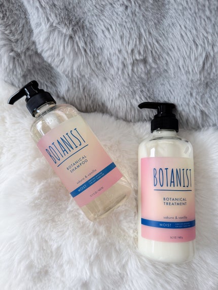 ボタニカルシャンプー・トリートメント サクラ&バニラの香り モイスト/BOTANIST/市販シャンプーを使ったクチコミ(2枚目)