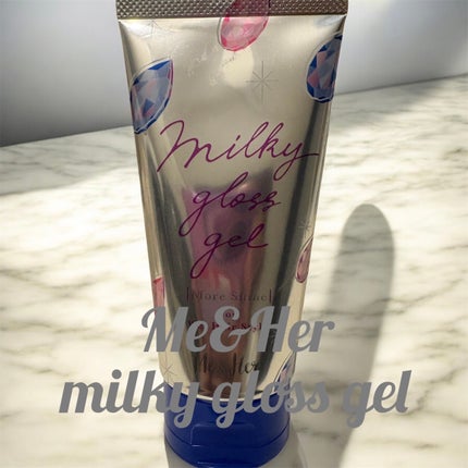 ミルキィグロスジェル モアシャイン/Me&Her/ヘアジェルを使ったクチコミ(1枚目)