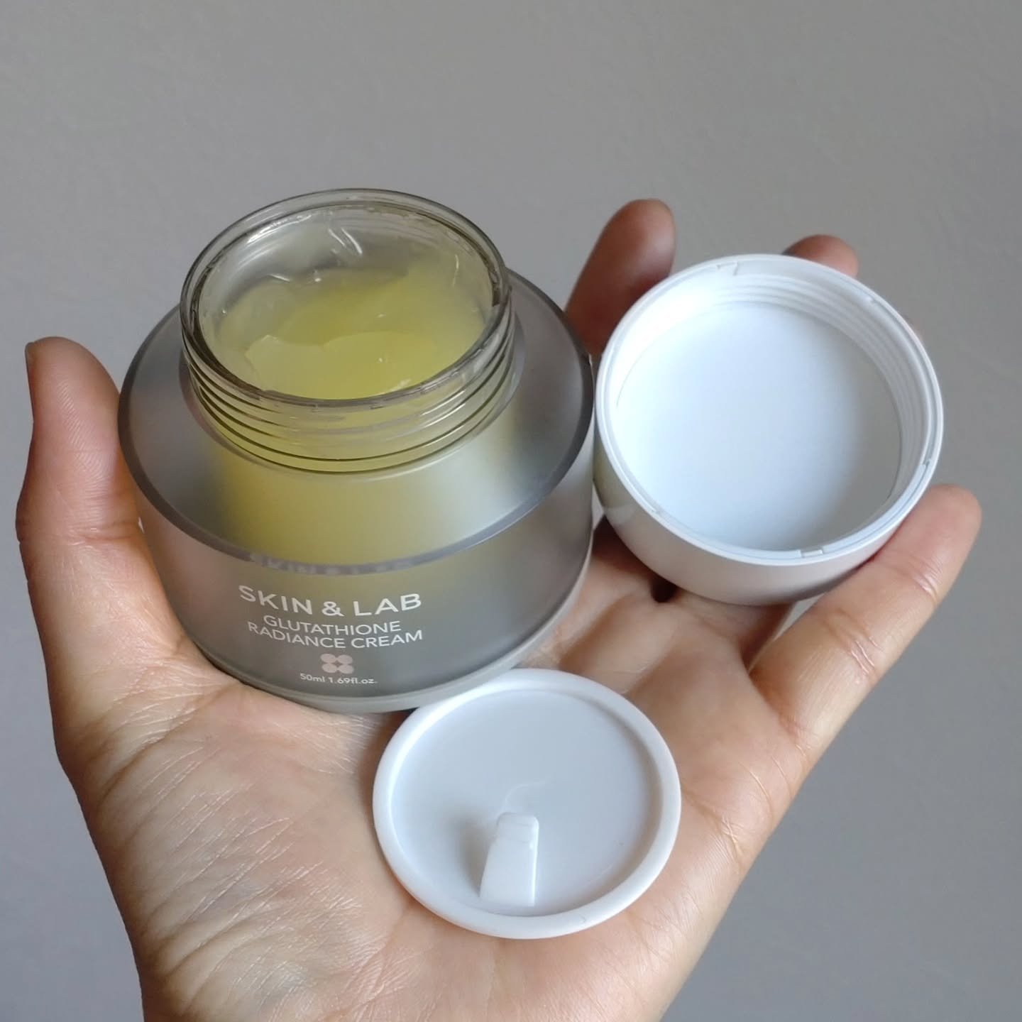 グルタチオンラディアンスクリーム/SKIN&LAB/フェイスクリームを使ったクチコミ（2枚目）