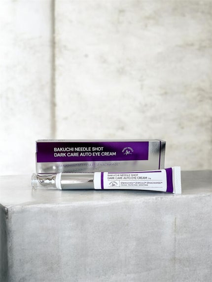 BAKUCHI NEEDLE SHOT DARK CARE AUTO EYE CREAM/LIALUSTER/アイケア・アイクリームを使ったクチコミ(1枚目)