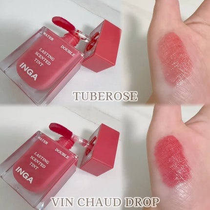 ウォーターダブルラスティングセンティッドティント/INGA/リップティントを使ったクチコミ(2枚目)