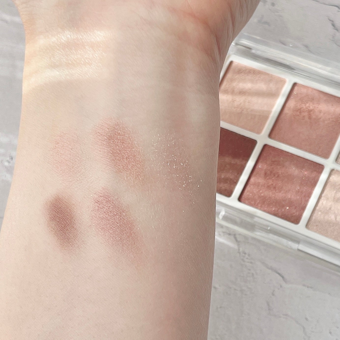 ティルナス パールコア アイパレット/tilnus/アイシャドウパレットを使ったクチコミ(2枚目)