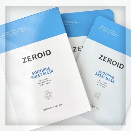 スージングシートマスク/ZEROID/シートマスク・パックを使ったクチコミ(2枚目)