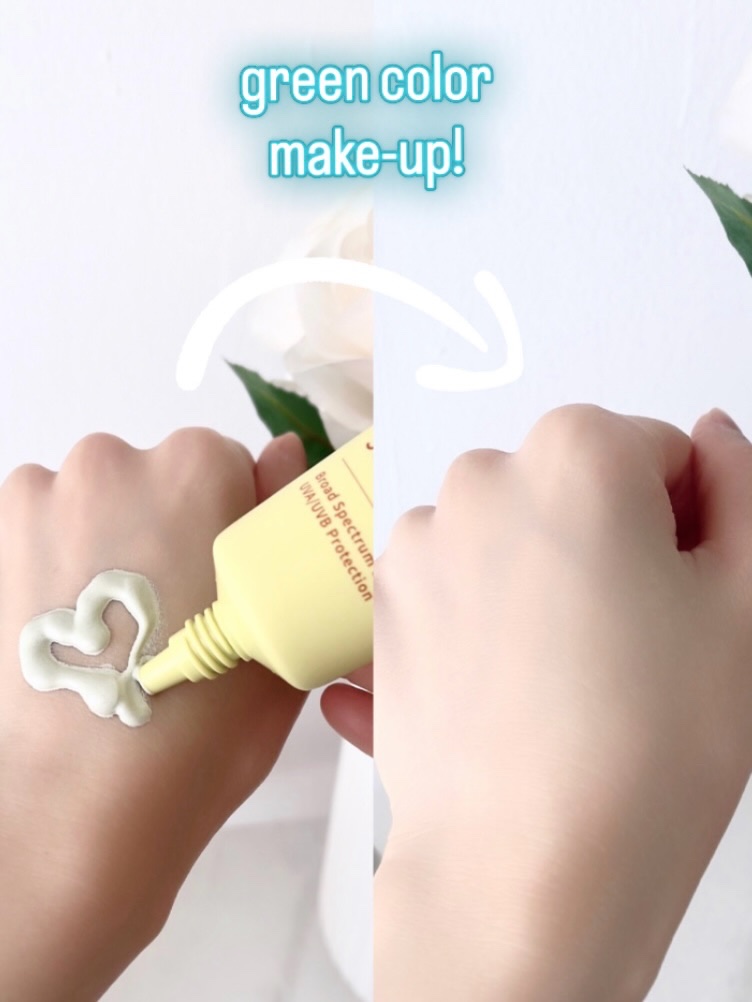 CICAレッドネスクリームライト/Meebak/化粧下地を使ったクチコミ（2枚目）