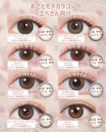 エバーカラーワンデー ナチュラル/エバーカラー/ワンデー(1DAY)カラコンを使ったクチコミ(3枚目)