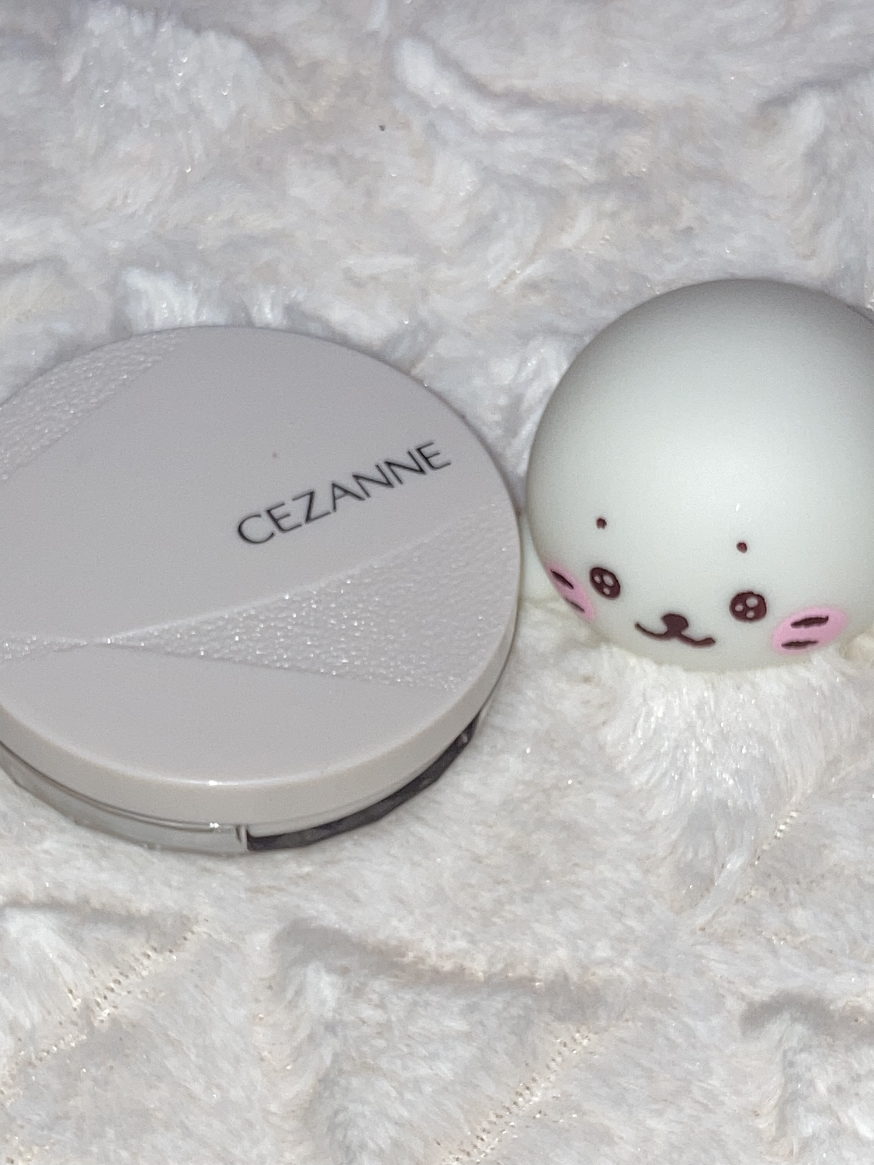 毛穴レスパウダー/CEZANNE/プレストパウダーを使ったクチコミ（1枚目）