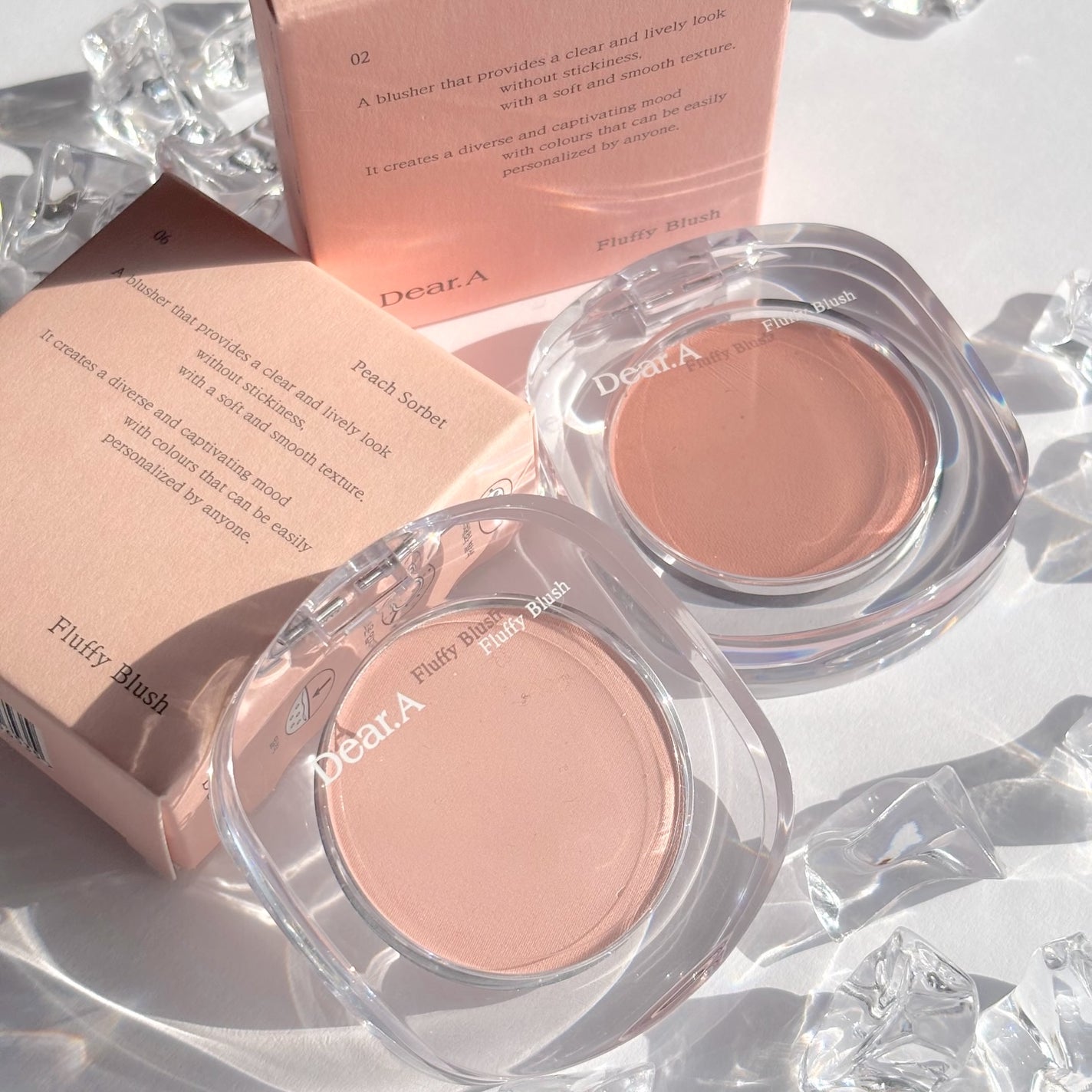 フラッフィーブラッシュ/Dear.A/パウダーチークを使ったクチコミ(4枚目)