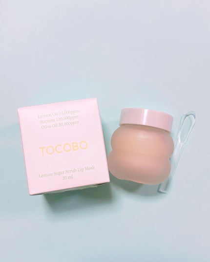 レモンシュガースクラブリップマスク/TOCOBO/リップスクラブを使ったクチコミ(1枚目)