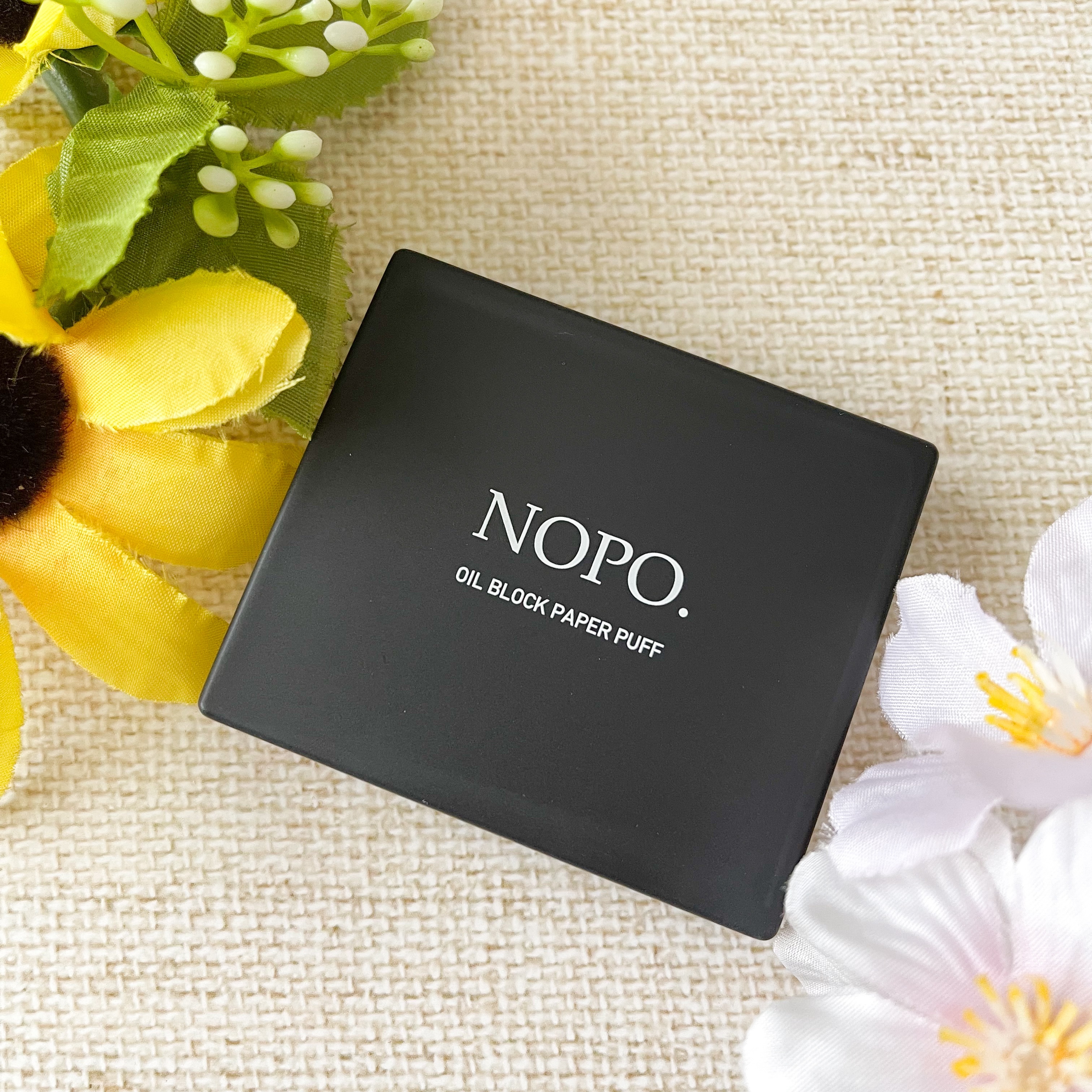 NOPO. オイルブロックペーパーパフ/コジット/プレストパウダーを使ったクチコミ（3枚目）