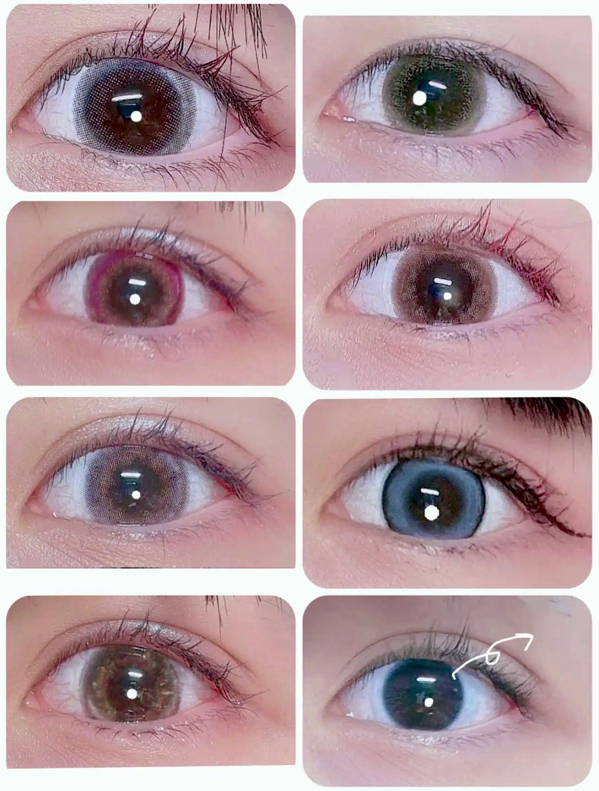 eye closet AQUA MOIST 1month/EYE CLOSET/１ヶ月（１MONTH）カラコンを使ったクチコミ（2枚目）