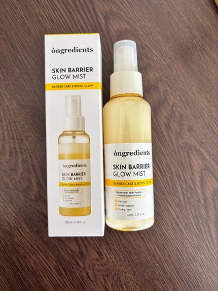 オングリディエンツ スキンバリアグローミスト/Ongredients/ミスト状化粧水を使ったクチコミ(2枚目)