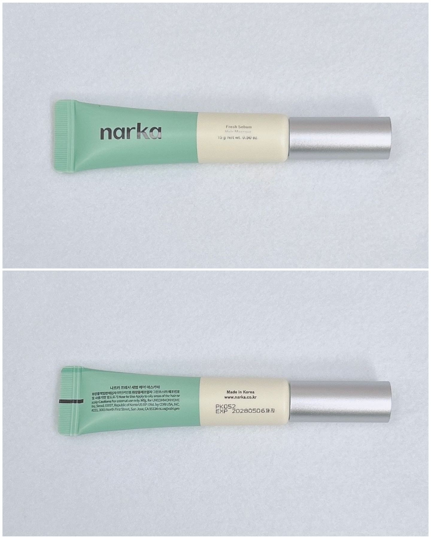 フレッシュセバムヘアマスカラ/narka/その他スタイリングを使ったクチコミ（2枚目）