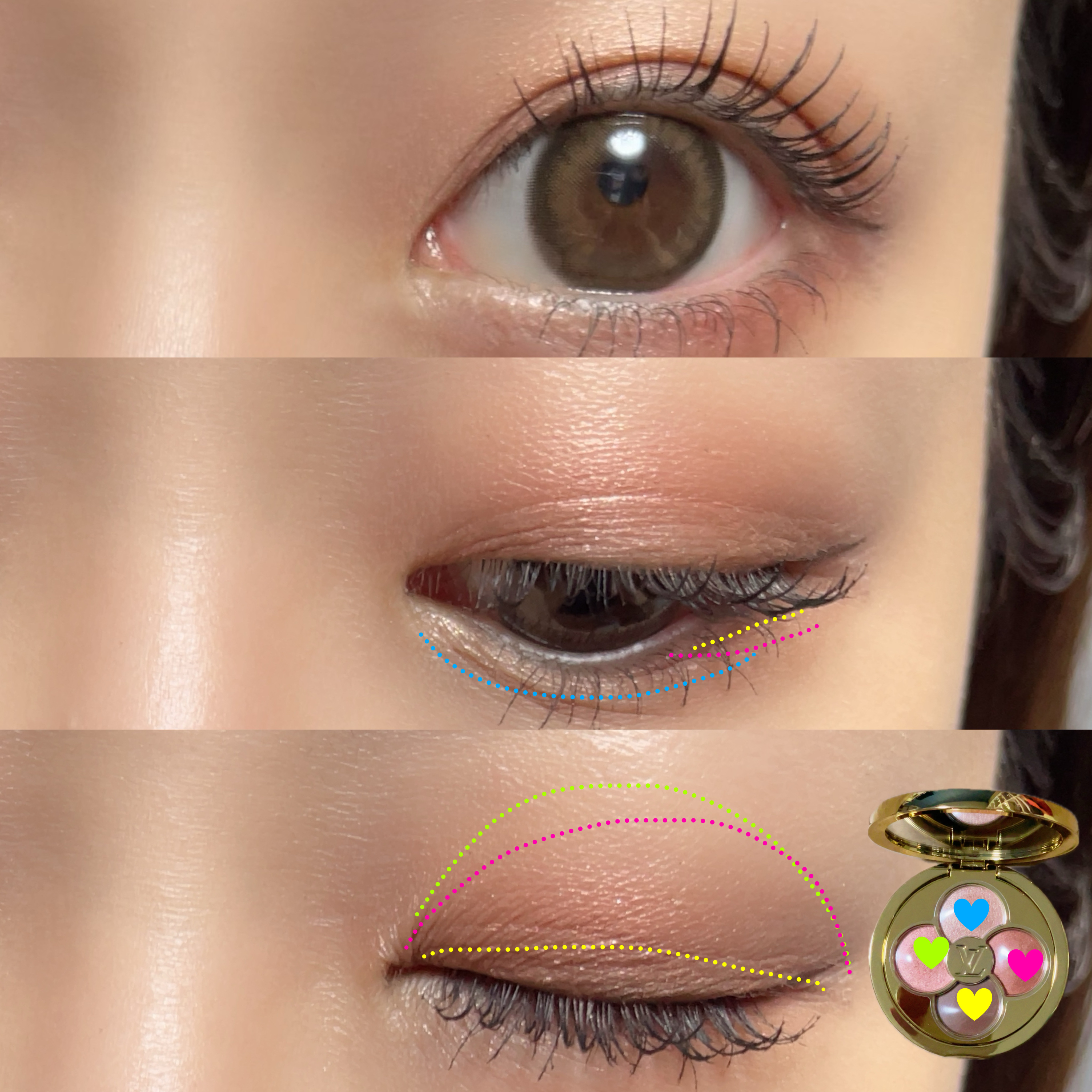 LV オンブル/ルイ・ヴィトン/アイシャドウパレットを使ったクチコミ（3枚目）