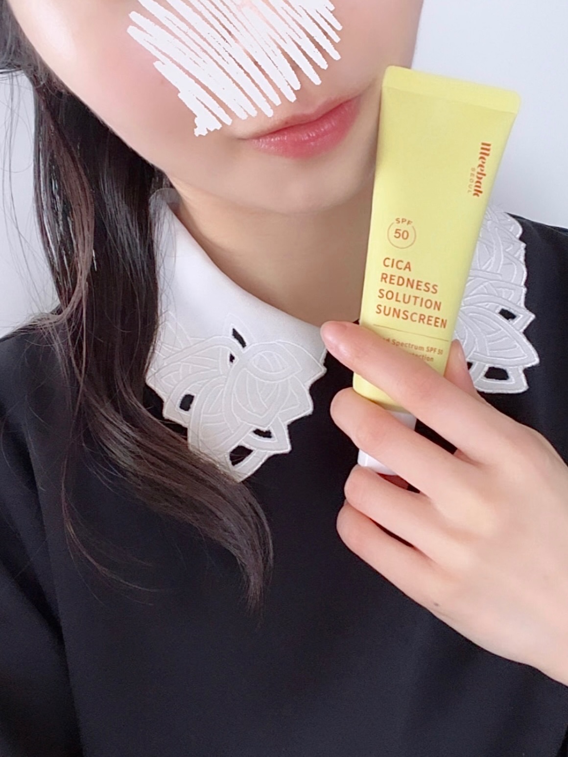 CICAレッドネスクリームライト/Meebak/化粧下地を使ったクチコミ（3枚目）