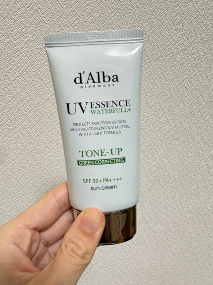 クリーンティーツリーリポソームトーンアップサンクリーム(グリーン)/ダルバ/日焼け止めクリームを使ったクチコミ(1枚目)