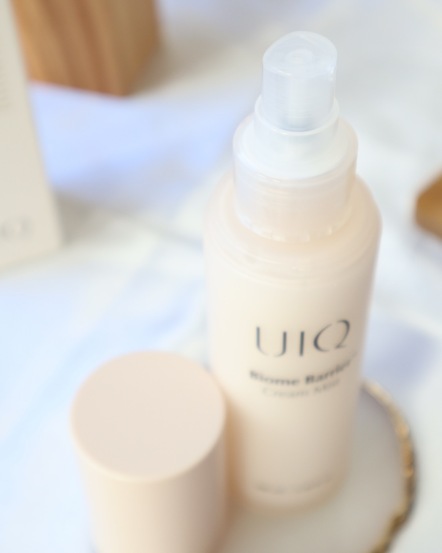 バイオームバリア クリームミスト/UIQ/ミスト状化粧水を使ったクチコミ（3枚目）