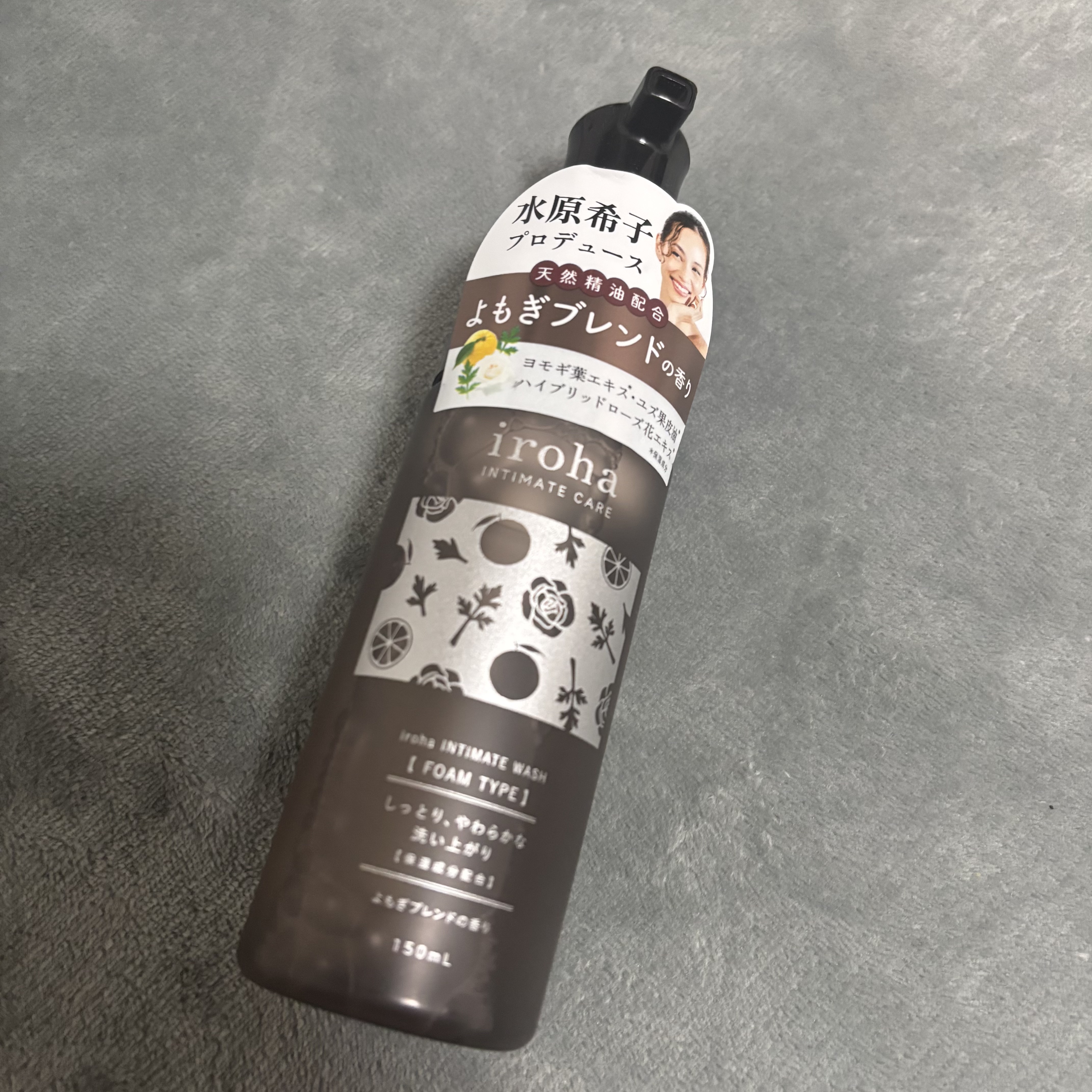 イロハ インティメートウォッシュ フォームタイプ よもぎブレンドの香り/iroha INTIMATE CARE/デリケートゾーンケアを使ったクチコミ（1枚目）