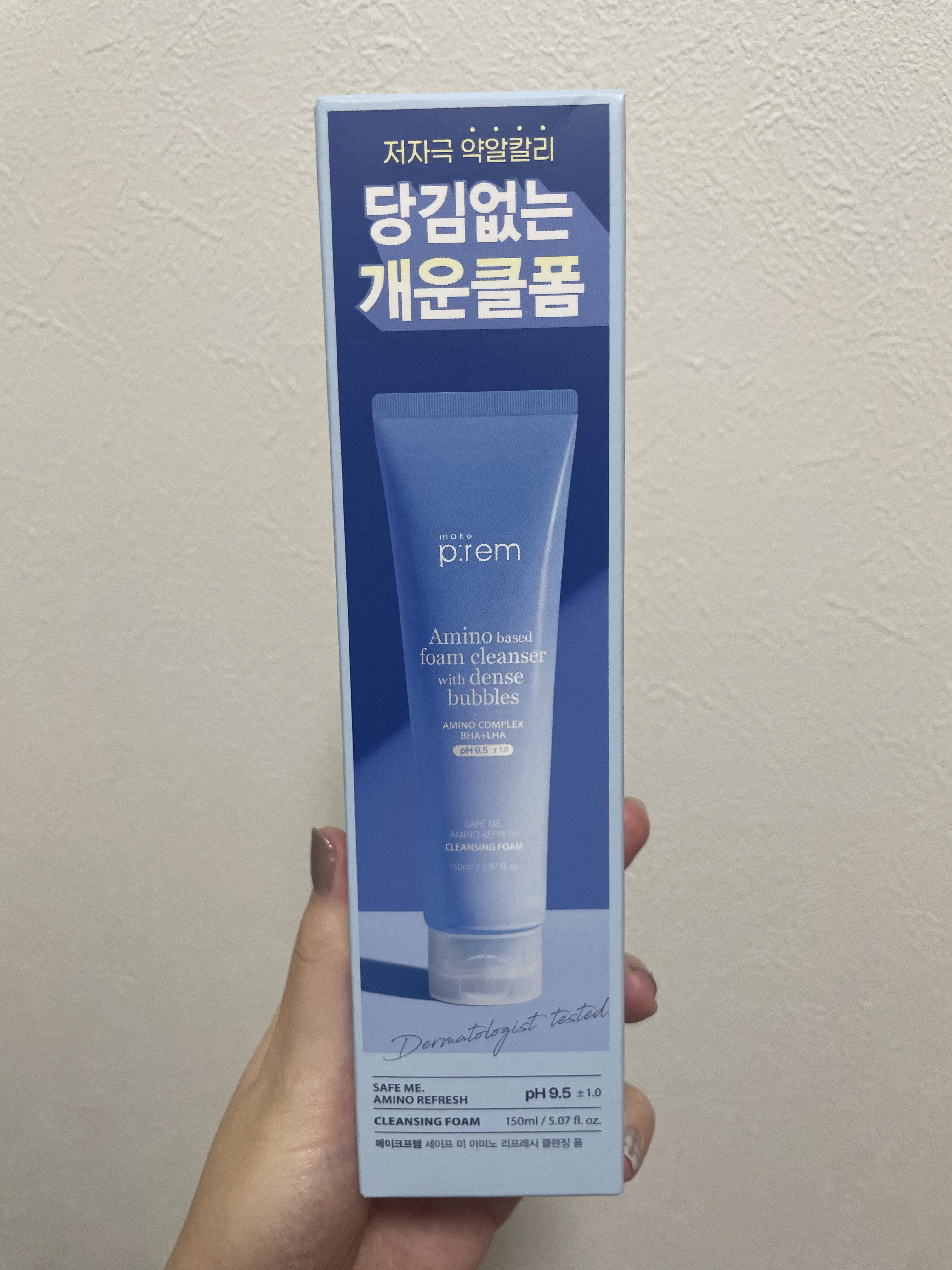 make prem アミノリフレッシュクレンジングフォームのクチコミ「make prem
アミノクレンジングフォーム

make premさまより頂きました🙏

-.....」（2枚目）