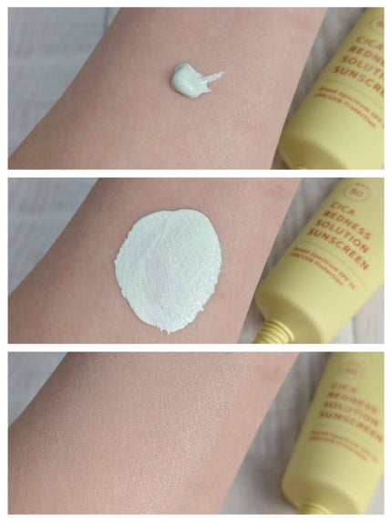 CICAレッドネスクリームライト/Meebak/化粧下地を使ったクチコミ(2枚目)