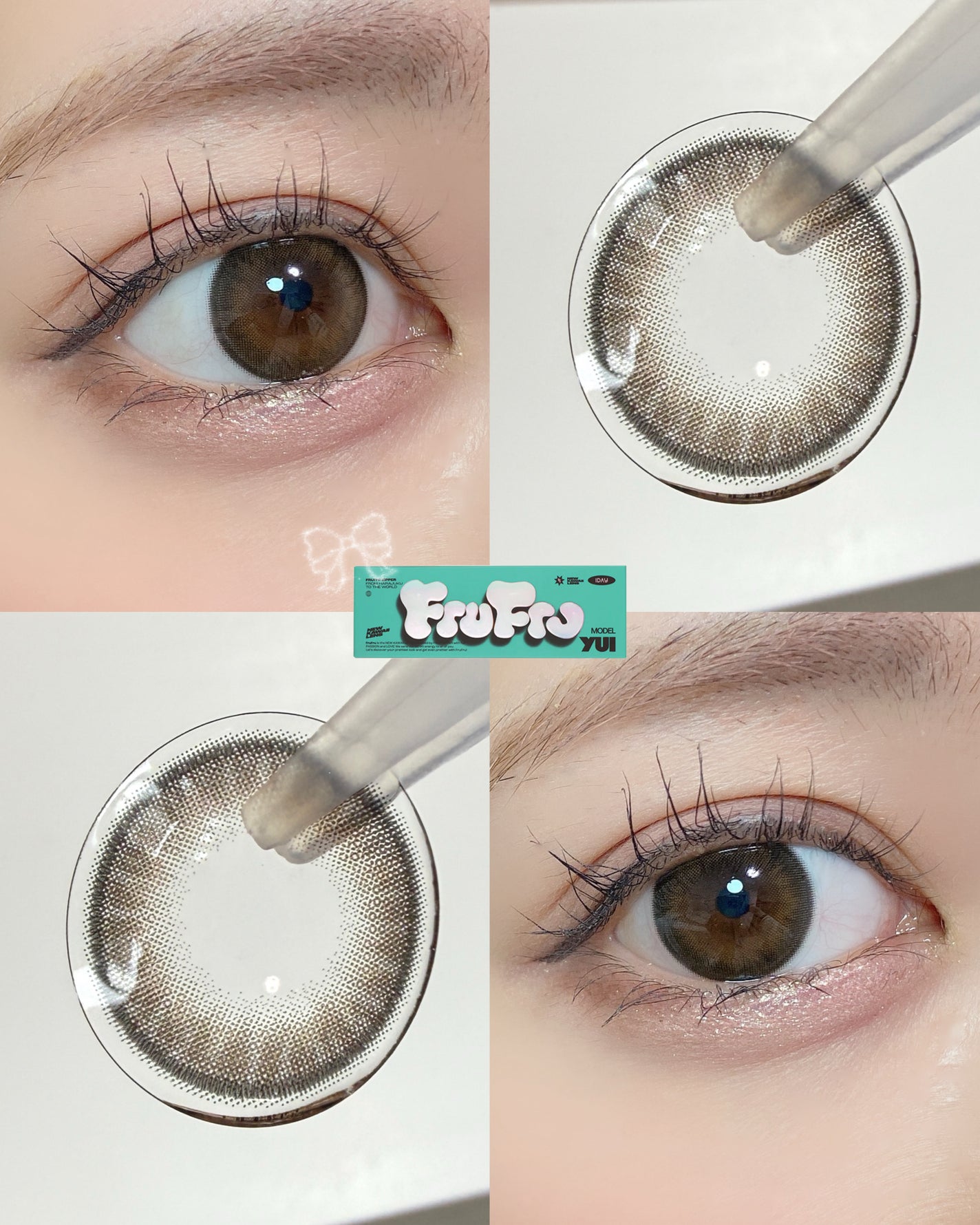 FruFru 1day/FruFru/ワンデー(1DAY)カラコンを使ったクチコミ(4枚目)