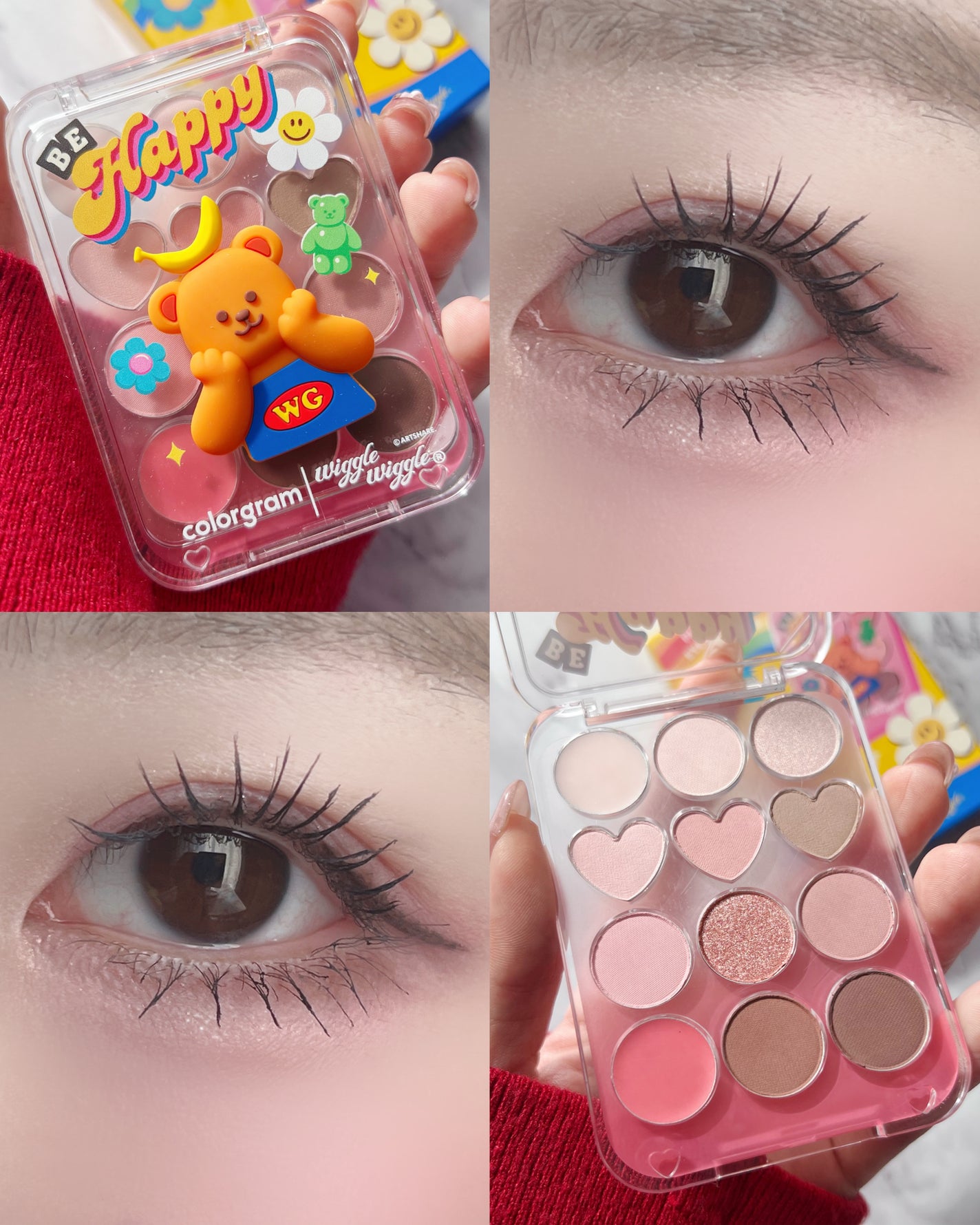 目元チュートリアルアイパレット/Colorgram/アイシャドウパレットを使ったクチコミ(1枚目)