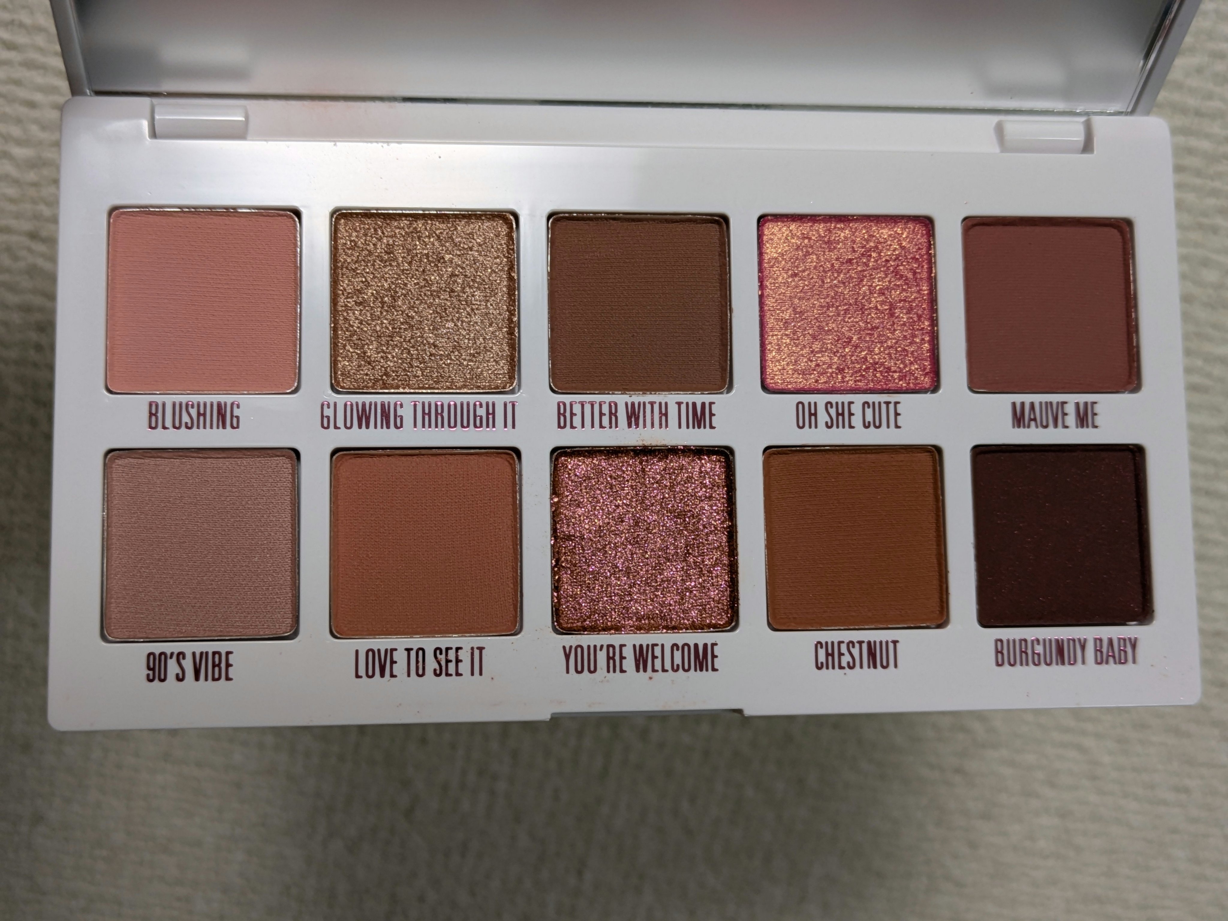 the mauve palette /Kylie Cosmetics/アイシャドウパレットを使ったクチコミ（1枚目）