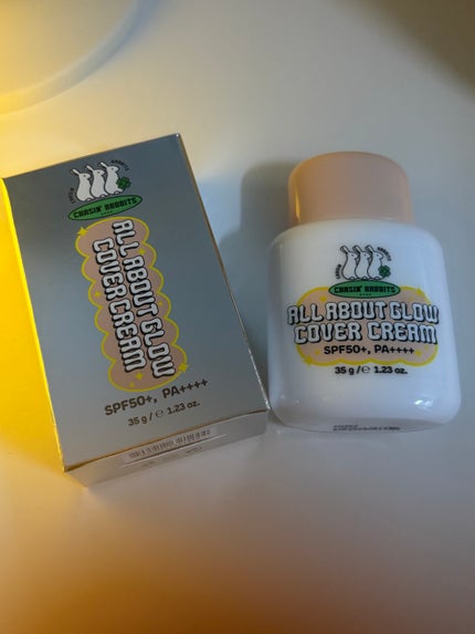 オールアバウトグロウカバークリーム/CHASIN'RABBITS/日焼け止めクリームを使ったクチコミ(1枚目)