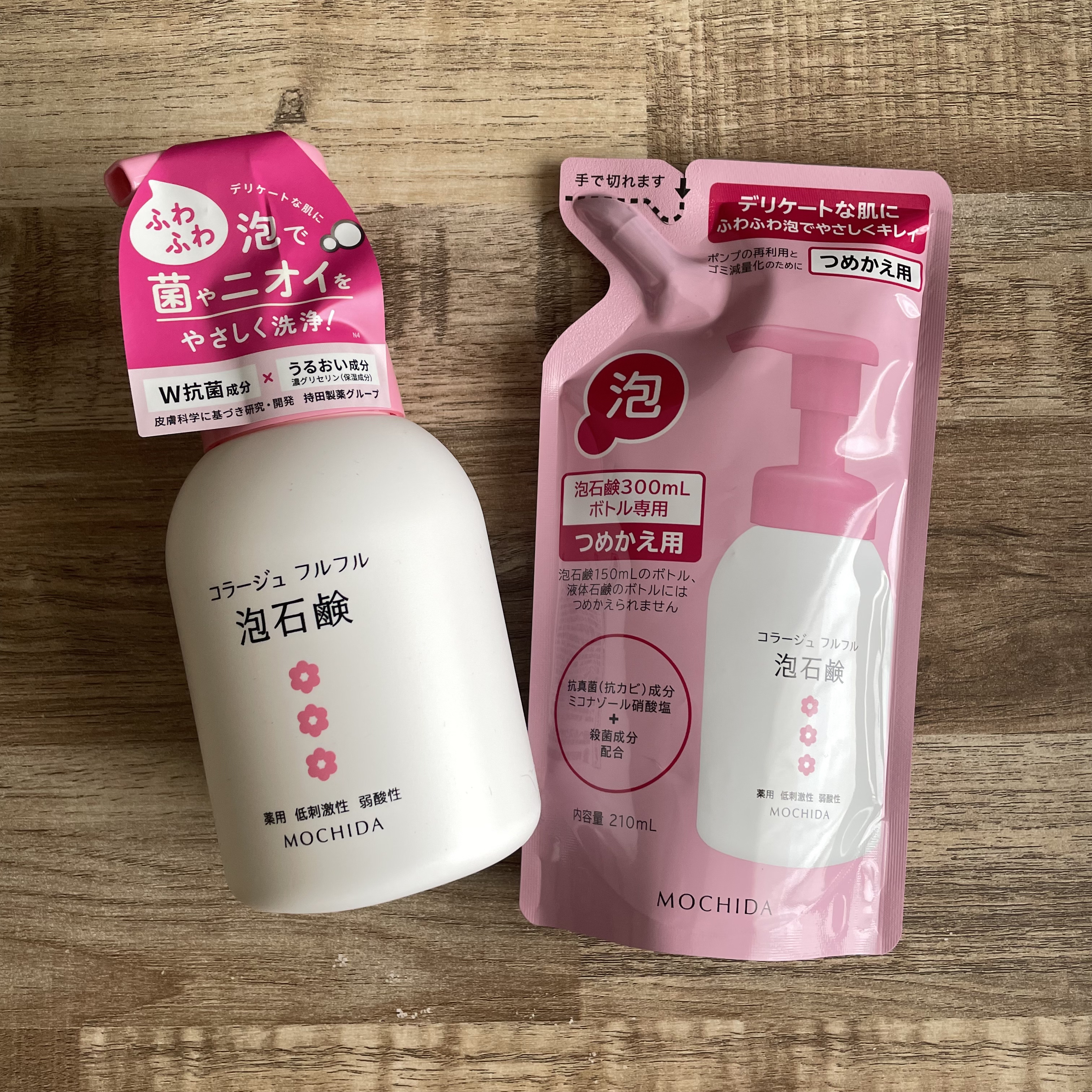 コラージュフルフル コラージュフルフル 泡石鹸のクチコミ「コラージュフルフル　泡石鹸　ピンク

本体300ml 
¥2,012(Yahoo!ショッピング.....」（2枚目）