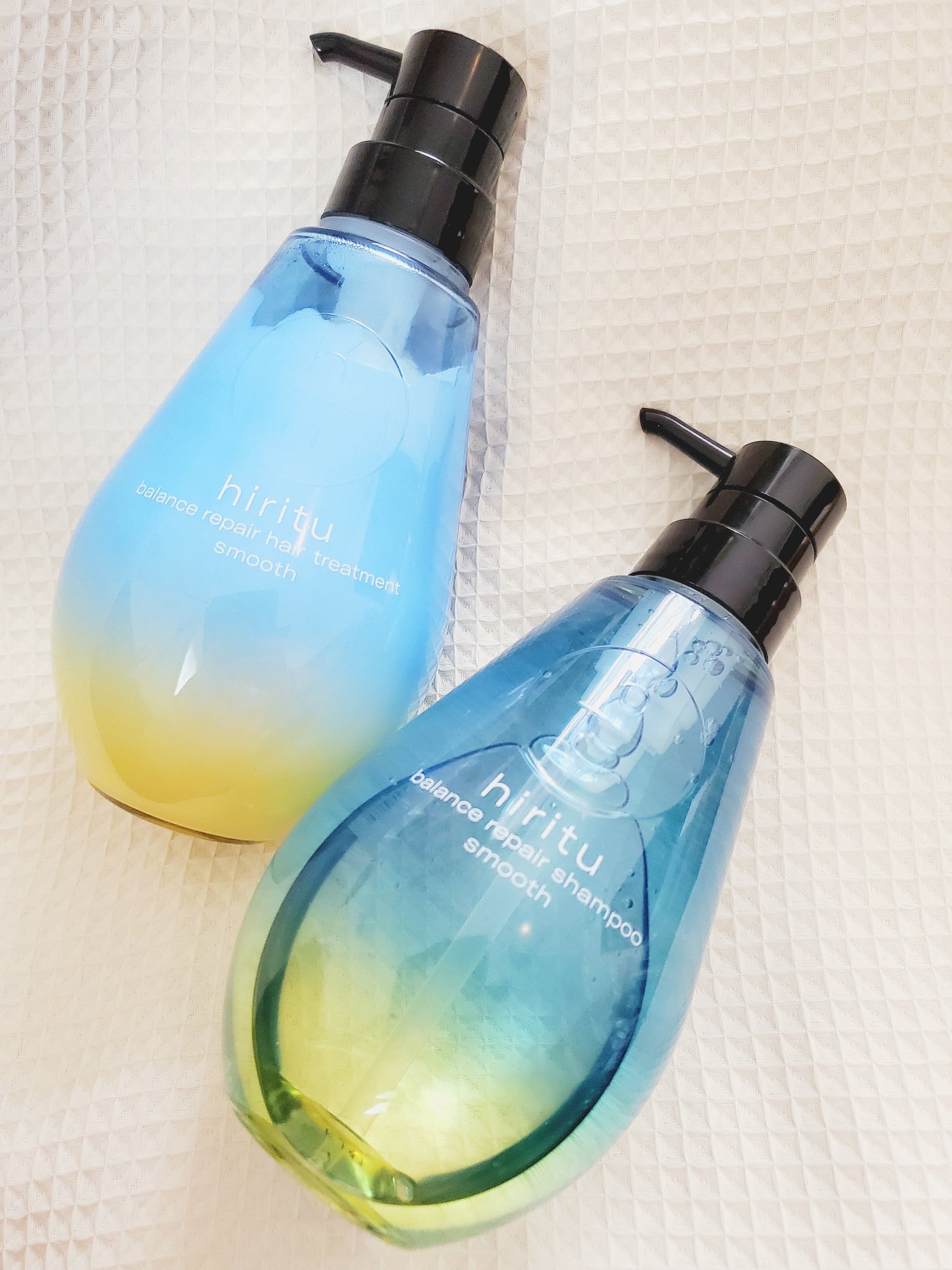 バランスリペア シャンプー/ヘアトリートメント スムース/hiritu/市販シャンプーを使ったクチコミ（1枚目）