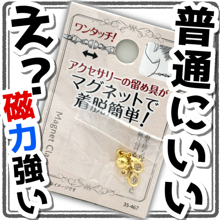 アクセサリーの 留め具がマグネットで 着脱簡単/セイワ・プロ/その他を使ったクチコミ（1枚目）