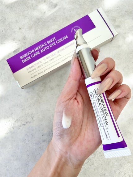 BAKUCHI NEEDLE SHOT DARK CARE AUTO EYE CREAM/LIALUSTER/アイケア・アイクリームを使ったクチコミ(3枚目)
