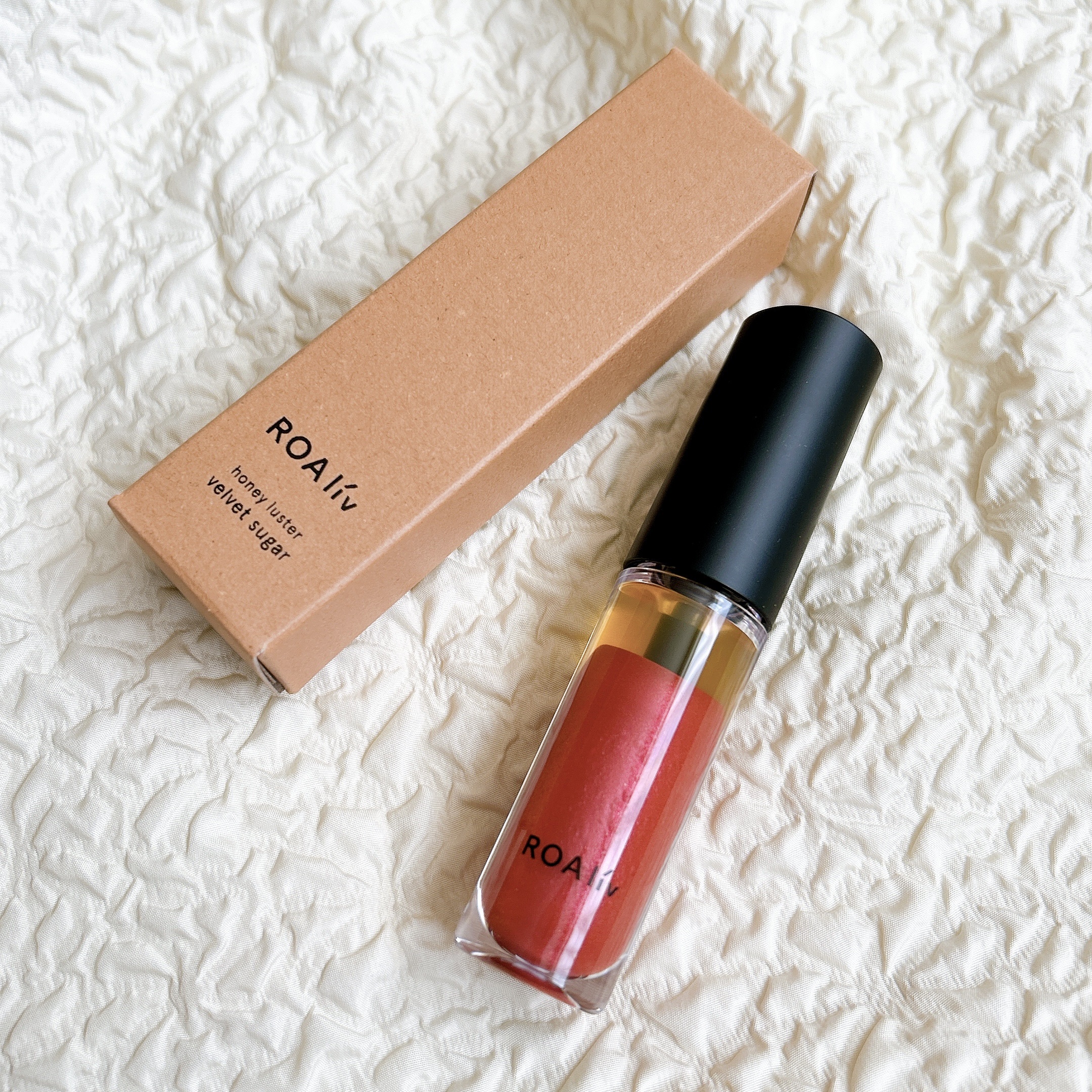 ハニーラスター/ROAlív/リップグロスを使ったクチコミ（1枚目）