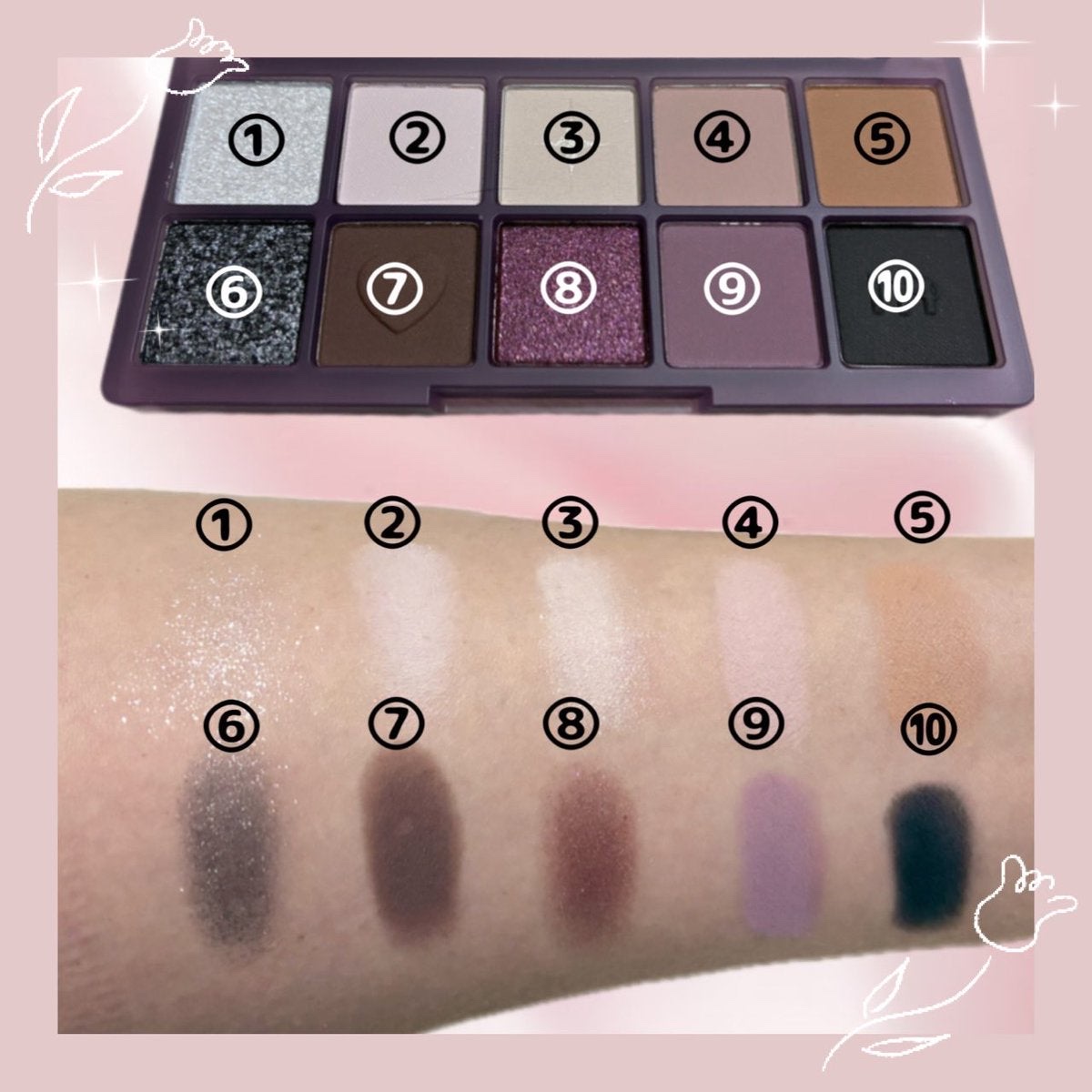 ビーマイベストフレンズハウスパレット/Milk Touch/アイシャドウパレットを使ったクチコミ（2枚目）