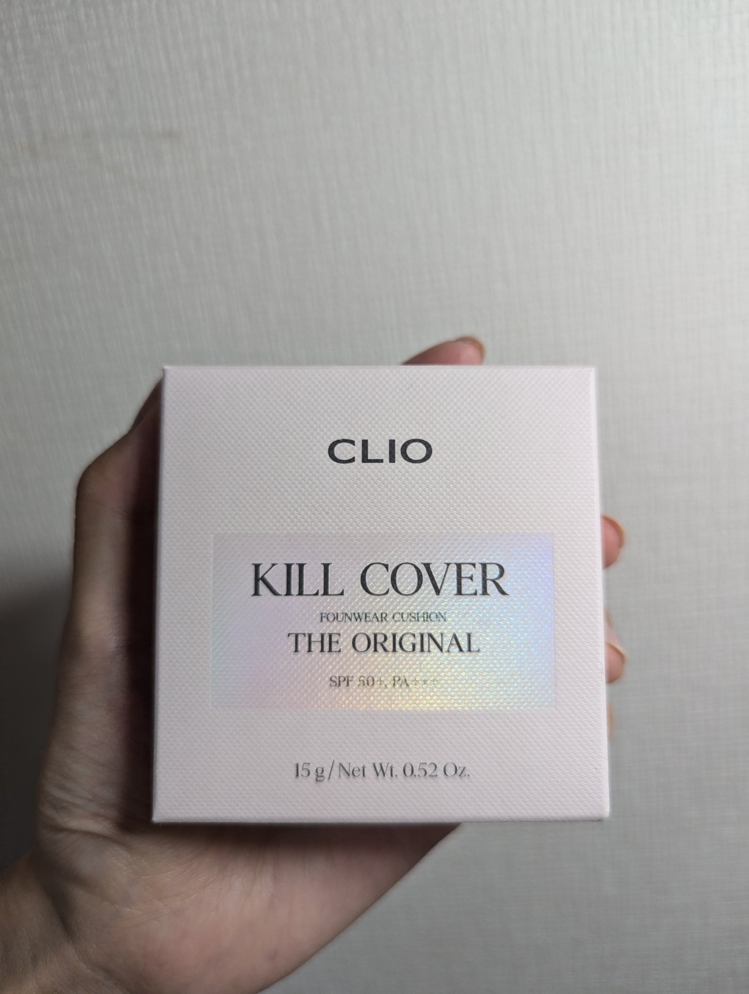 キル カバー ファンウェア クッション ザ オリジナル/CLIO/クッションファンデーションを使ったクチコミ（2枚目）