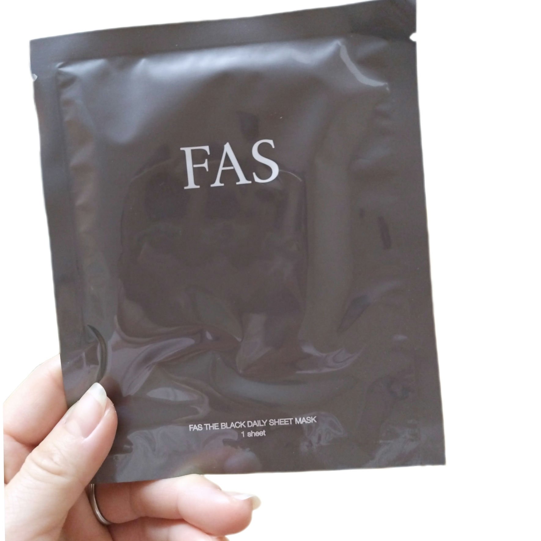 FAS ザ ブラック デイリー シートマスク/FAS/シートマスク・パックを使ったクチコミ（1枚目）