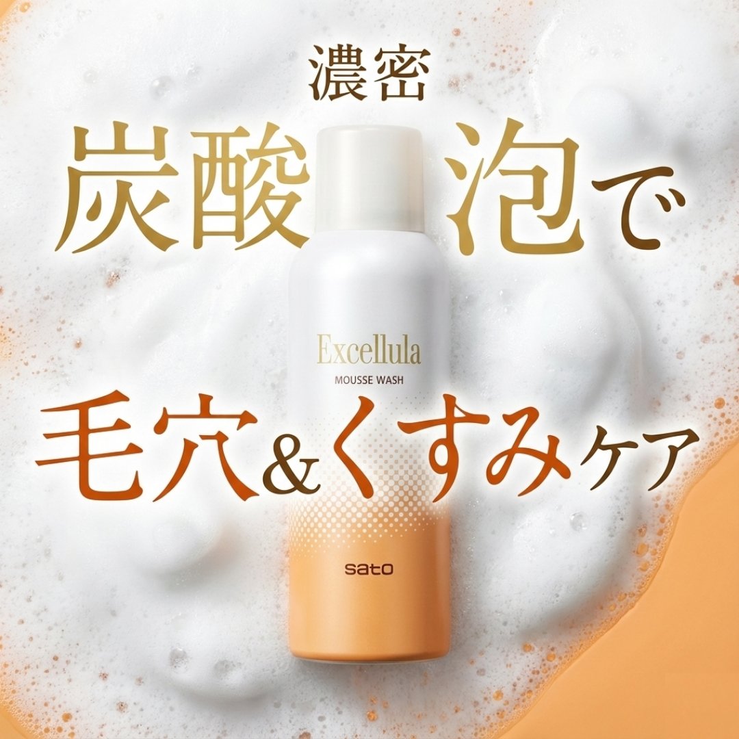 エクセルーラ ムースウォッシュ/Excellula/洗顔フォームを使ったクチコミ（1枚目）