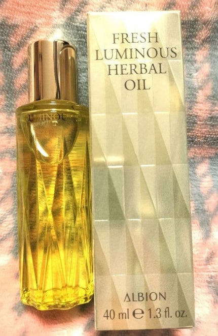アルビオン ハーバルオイル トリニティフュージョン/ALBION/フェイスオイルを使ったクチコミ(1枚目)