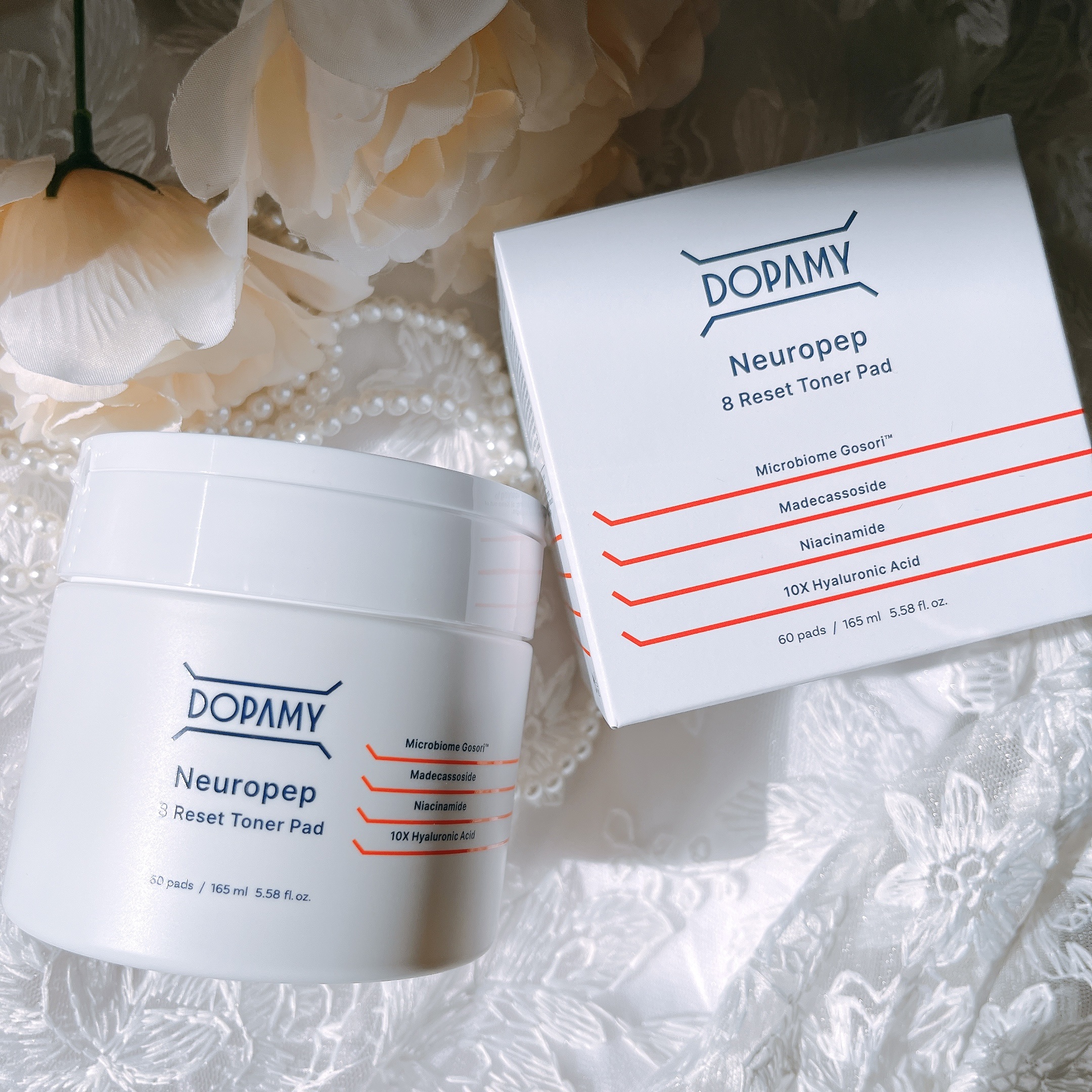 DOPAMY Neuropep 8 Reset Toner Padのクチコミ「𓈒𓏸┈┈┈┈┈┈✾┈┈┈┈┈┈𓏸𓈒
⁡
DOPAMY（ドパミー）　
Neuropep 8 Re.....」（1枚目）