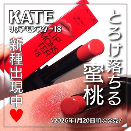 ケイト リップモンスター/KATE/口紅を使ったクチコミ(1枚目)